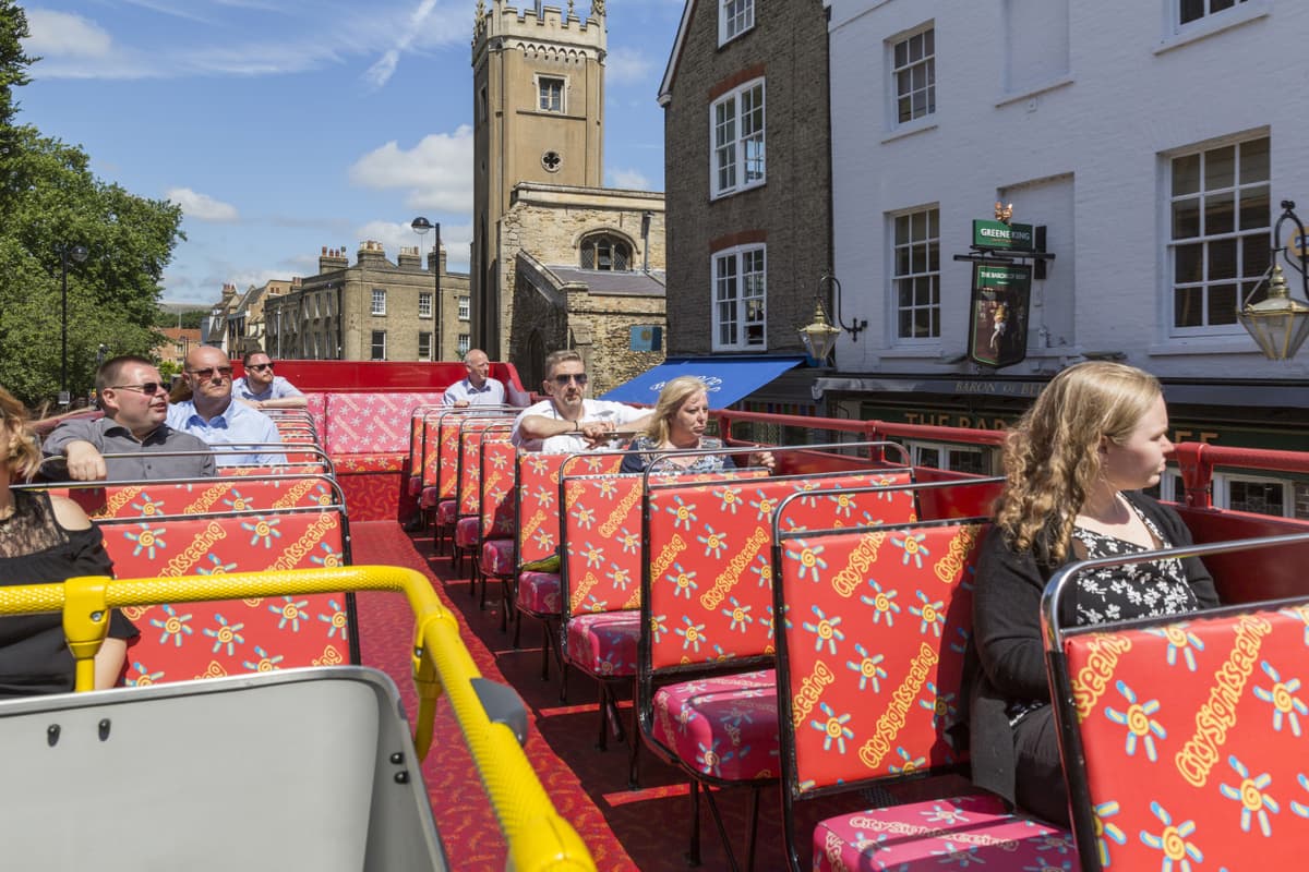 City Sightseeing Cambridge Hop-on Hop-off Bus Tour
