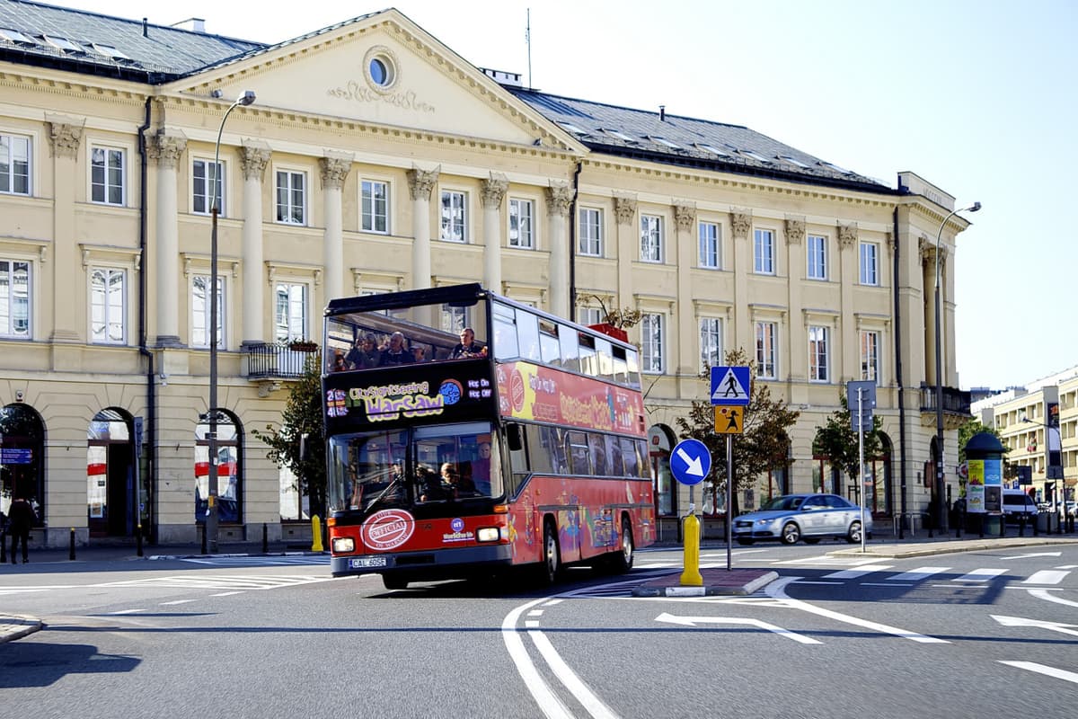 City Sightseeing Warsaw Hop-on Hop-off Bus Tour