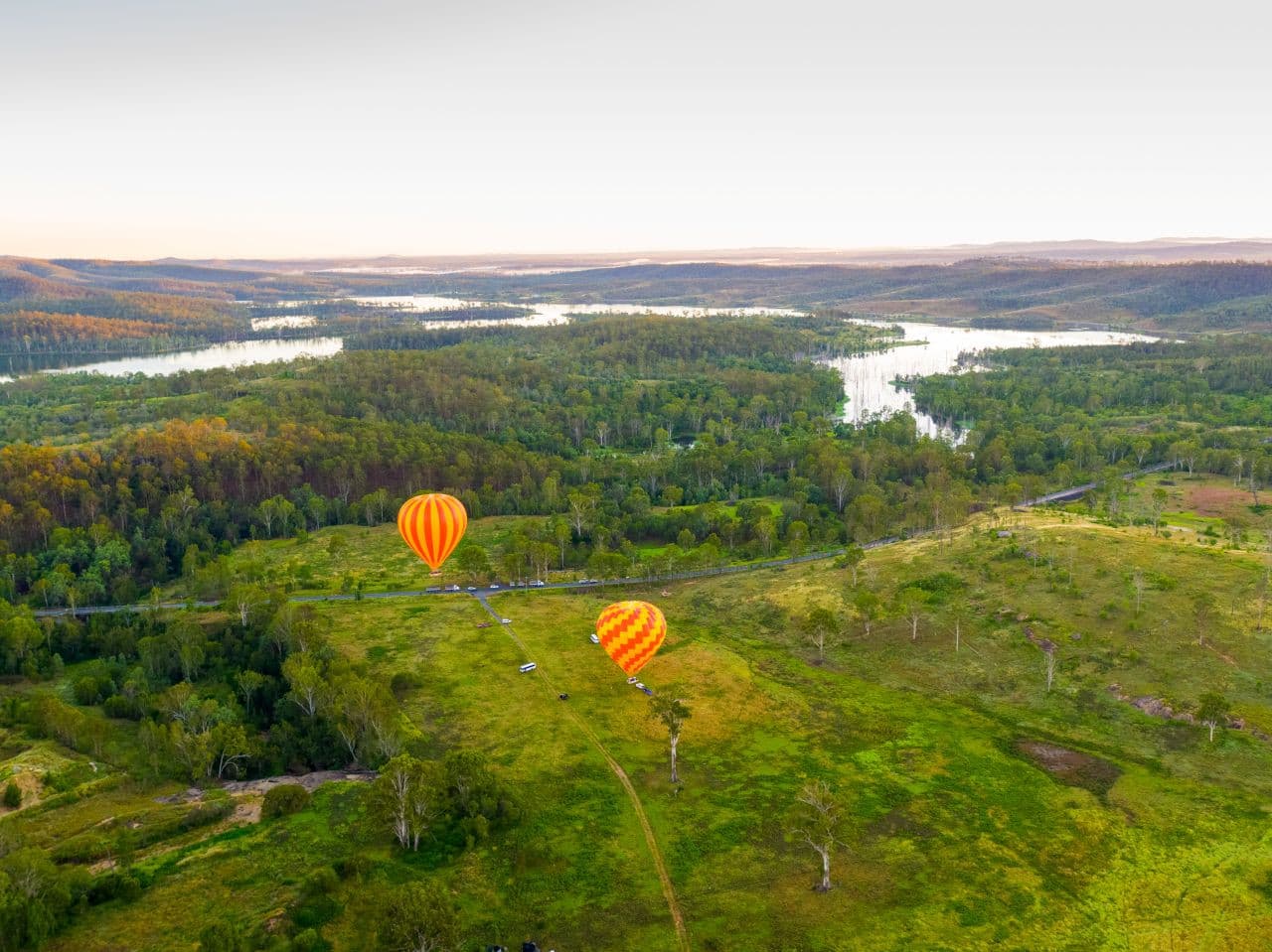 Hot Air Balloon Flight over Gold Coast with Optional upgrade to Breakfast