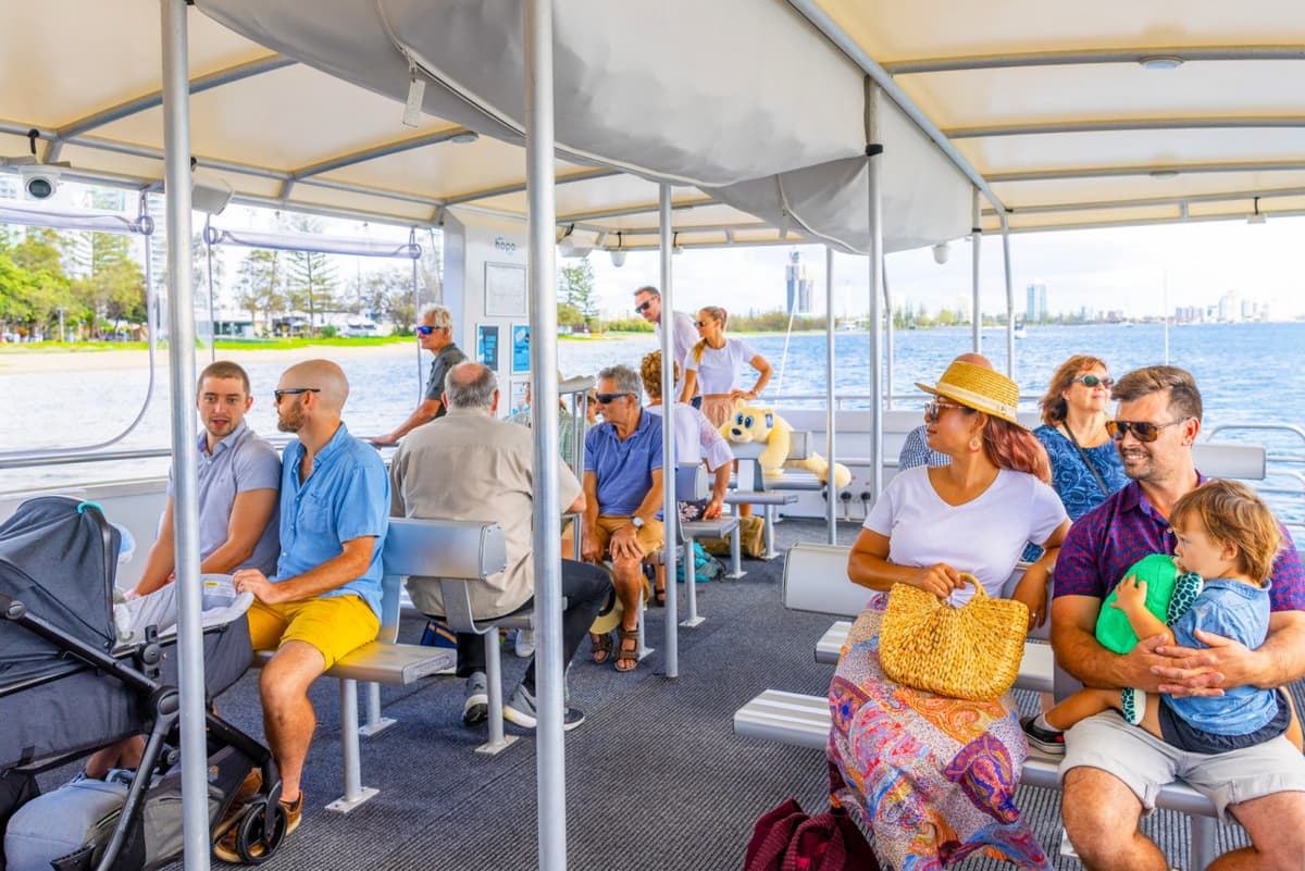 Gold Coast Sightseeing Cruise aboard Hopo Gold Coast Ferry