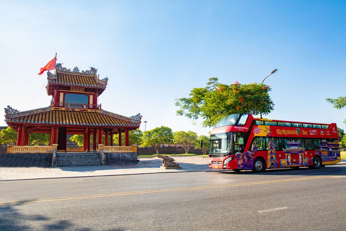 City Sightseeing Hue Hop-on Hop-off Bus Tour