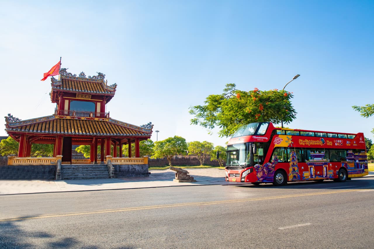 City Sightseeing Hue Hop-on Hop-off Bus Tour
