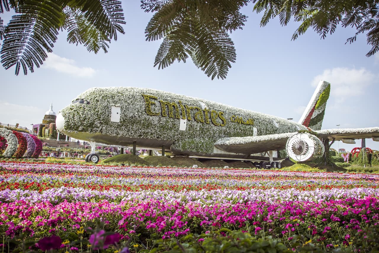 COMBO: Dubai Miracle Garden + Global Village Dubai Tickets