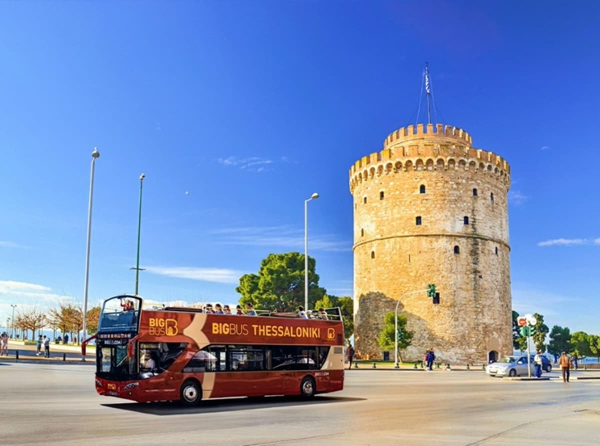 Big Bus Thessaloniki Hop-on Hop-off Bus Tour