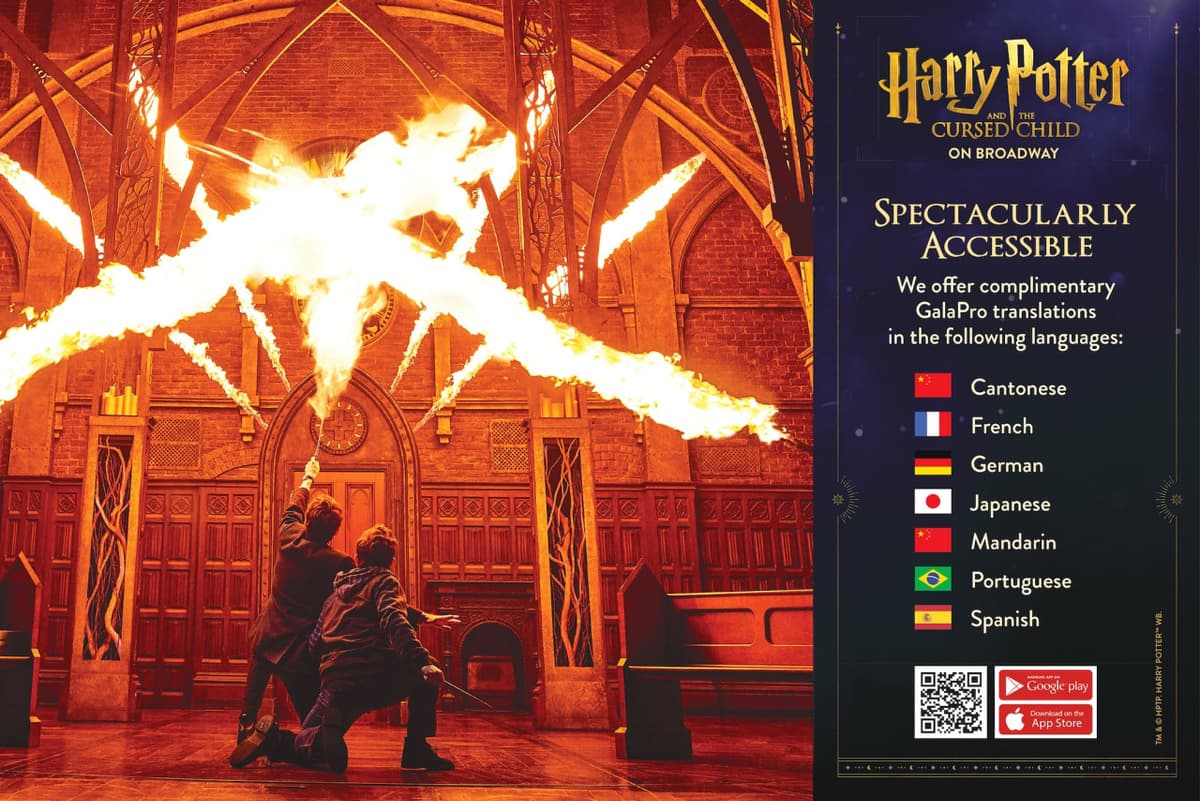 Harry Potter and the Cursed Child Broadway Ticket in New York + Free Butterbeer