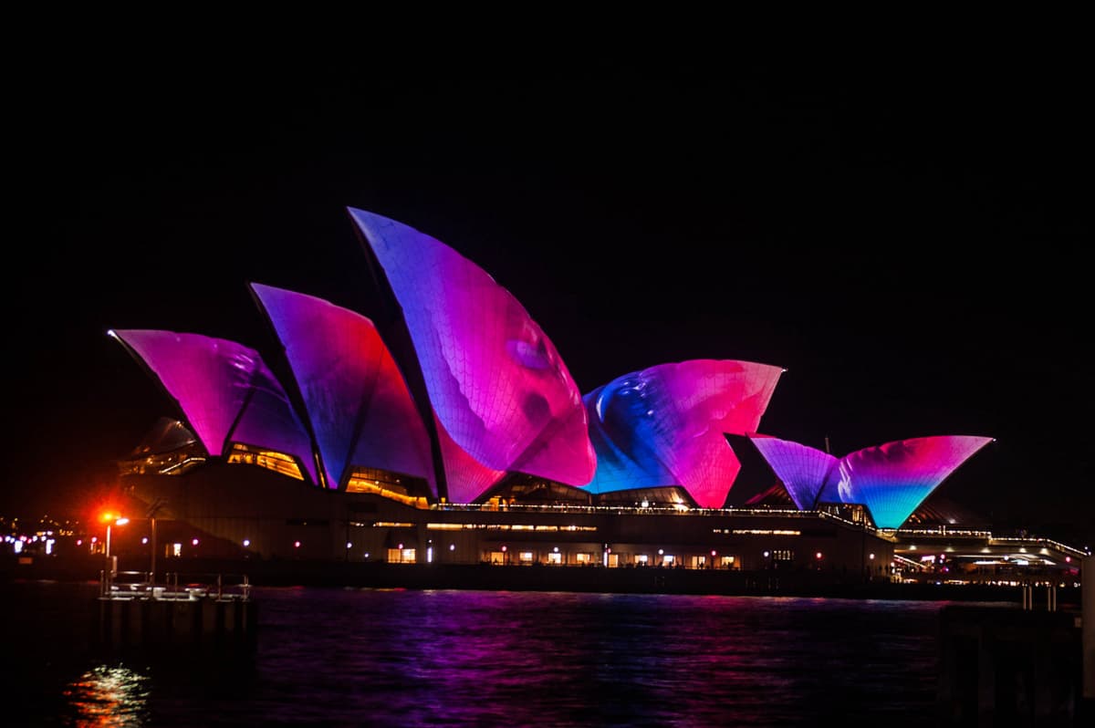Vivid Festival of Light and Sound Cruise with Buffet Dinner aboard Sydney Princess Cruises