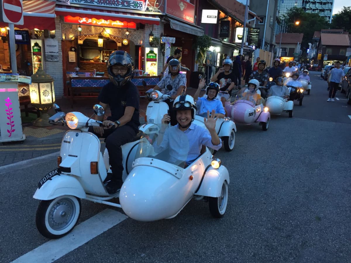 Singapore Sidecars Night Tour
