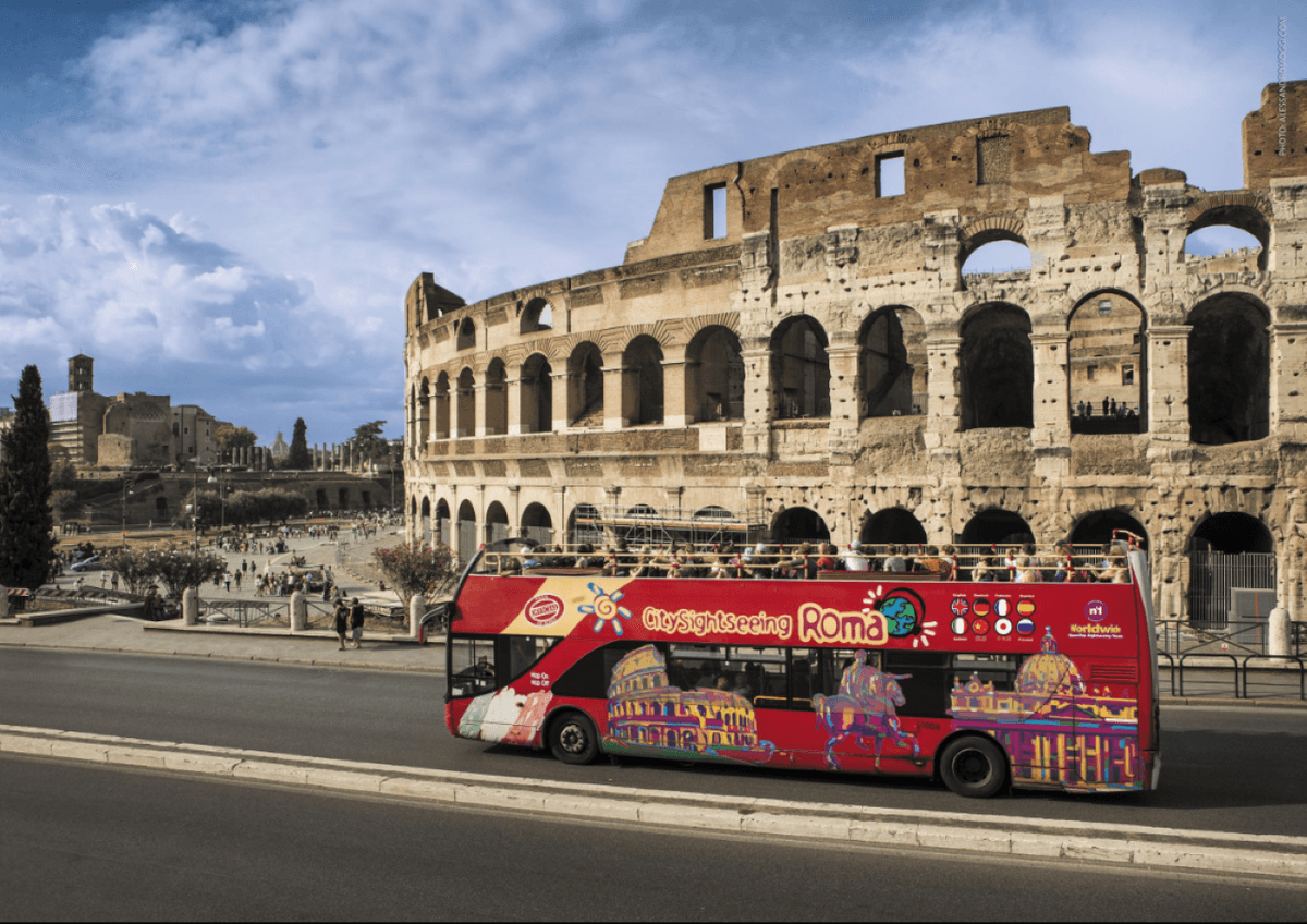 Colosseum Ticket and Rome Hop-on Hop-off Bus Tour - City Sightseeing