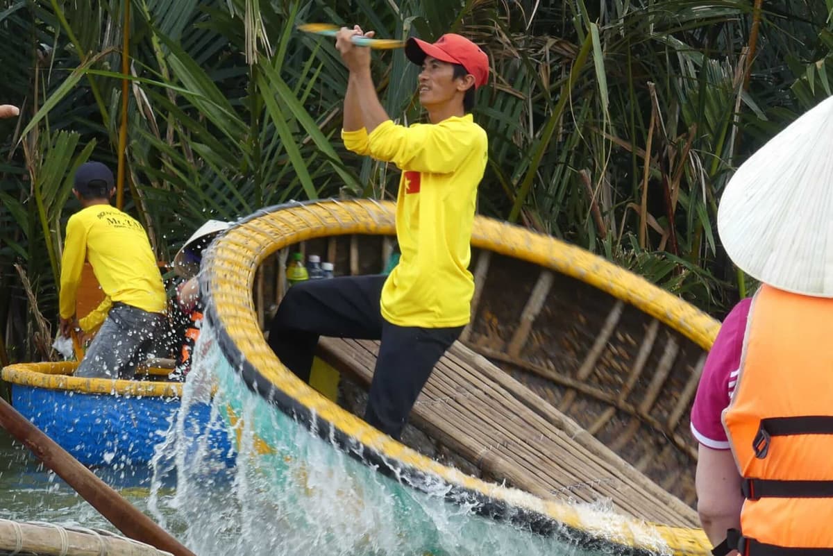 Hoi An Coconut Forest Basket Boat Ride