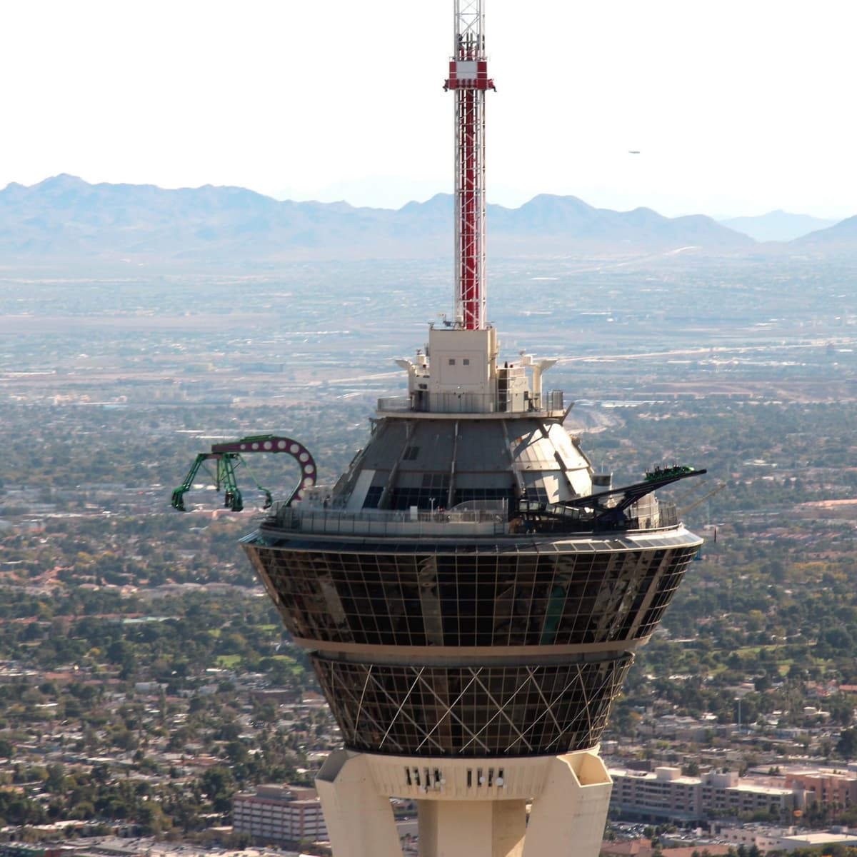 SkyPod, SkyJump, and Thrill Rides at The STRAT Tower