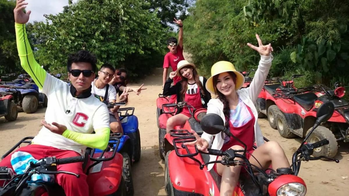 ATV Driving in Kenting Jungle