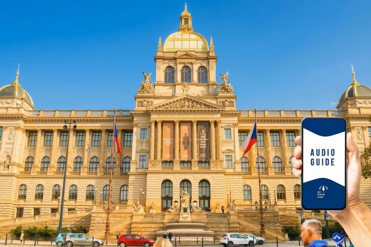 Prague National Museum Ticket + City Tour Audio Guide