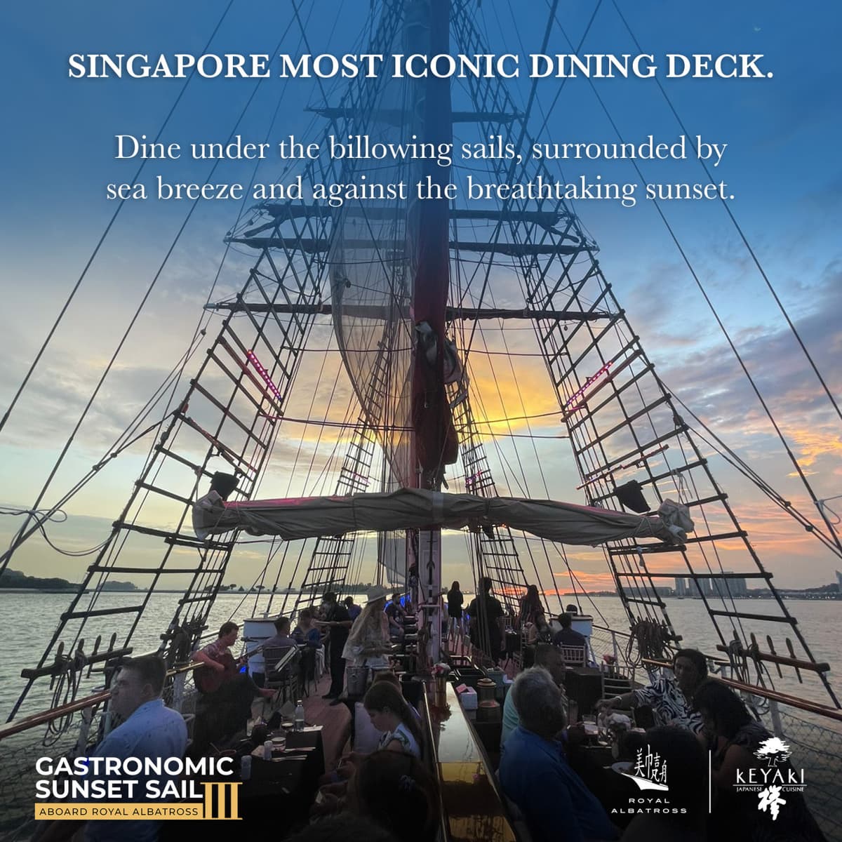 The Royal Albatross - Luxury Tall Ship Cruise Ticket