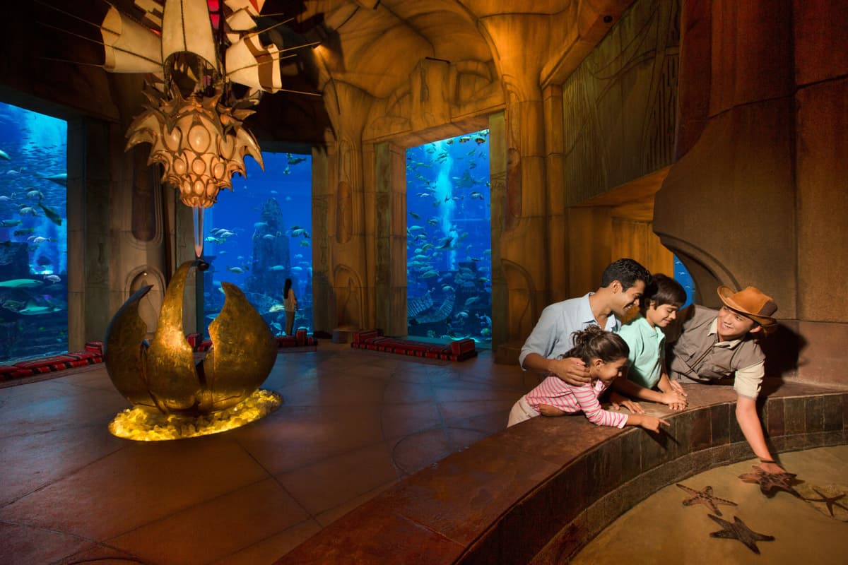 Atlantis Aquaventure World Dubai - The Lost World Aquarium Ticket