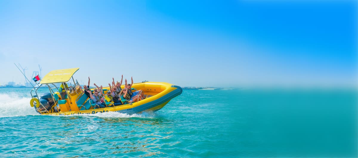 The Yellow Boats Dubai Speedboat Tour