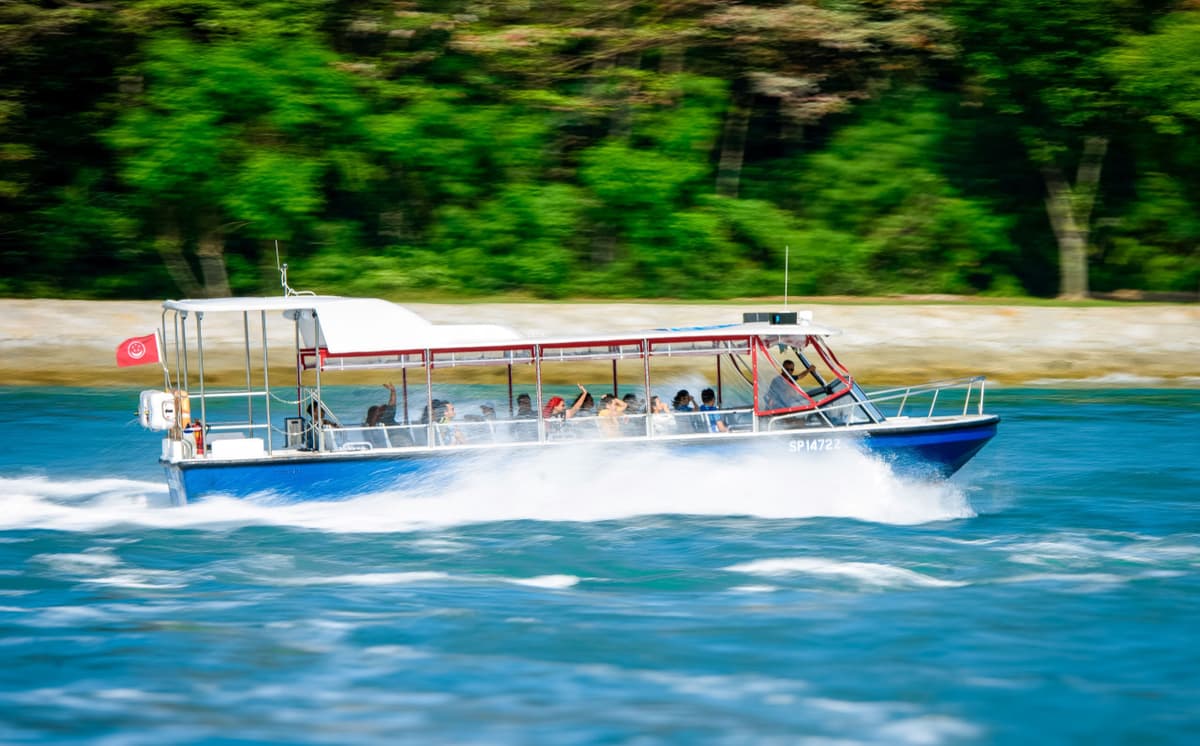 COMBO: Singapore Cable Car + Albatross Hop-On Hop-Off Speedboat Tickets