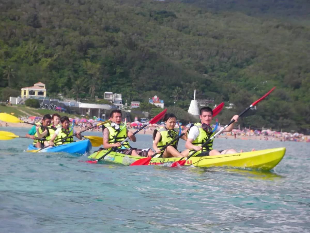 Kayaking and Snorkelling at Houbihu