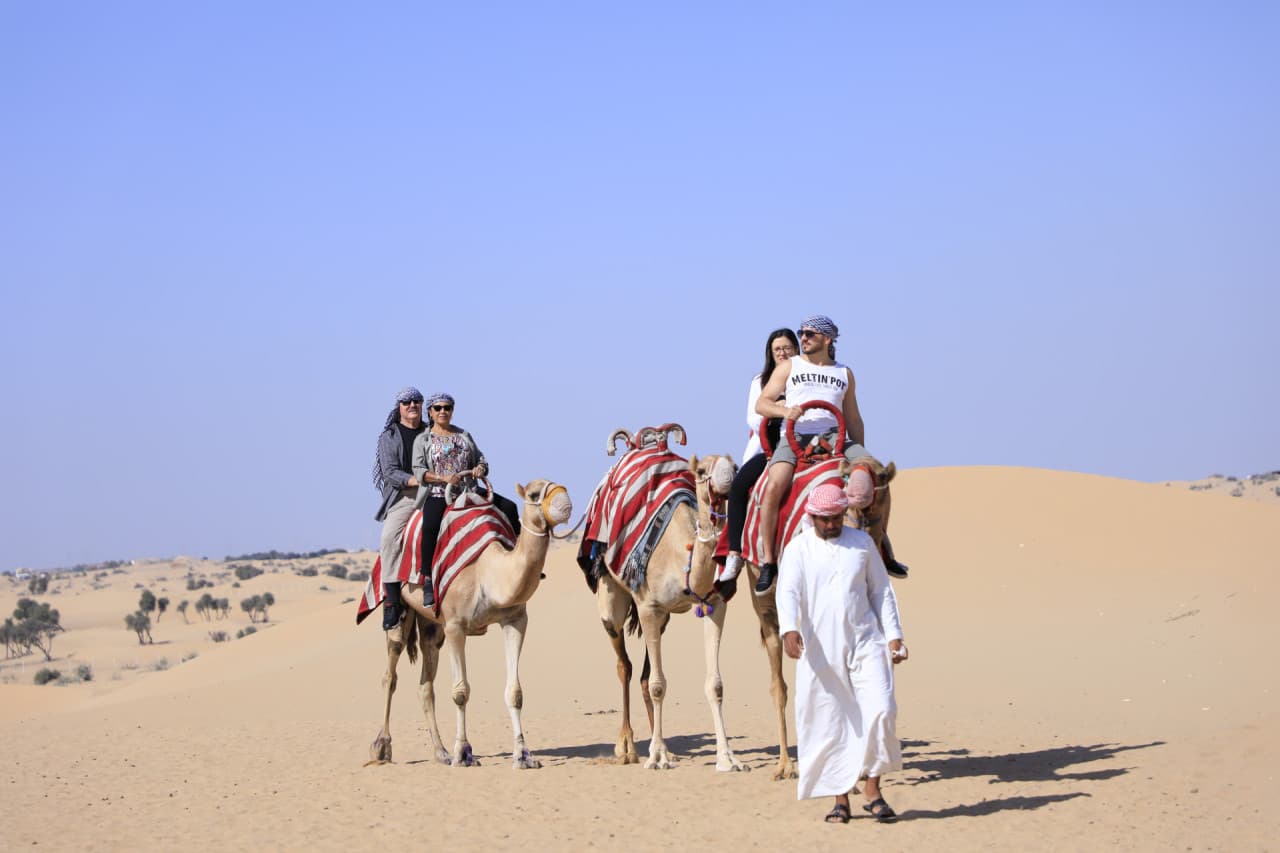Half-Day Desert Safari, Camel Ride with Refreshments
