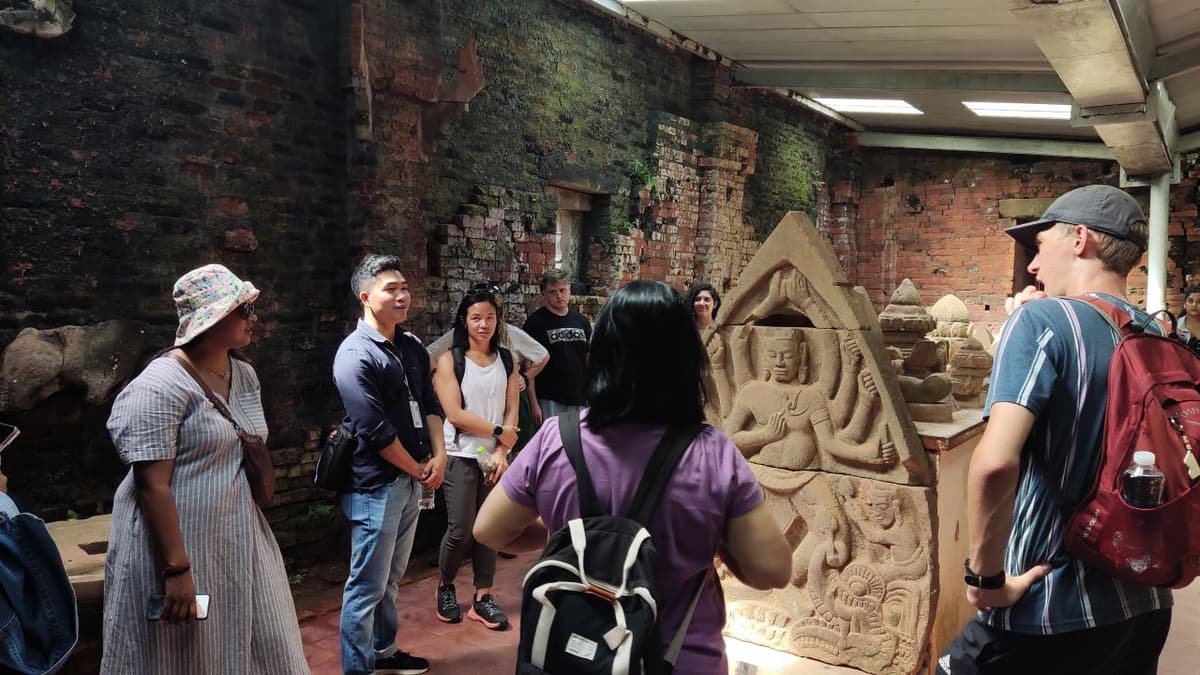 My Son Sanctuary Tour from Da Nang with Thu Bon River Cruise