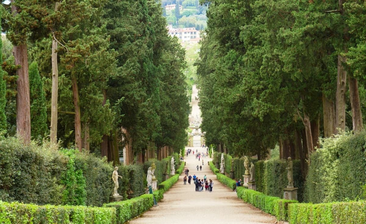 Boboli Gardens Guided Tour with English-Speaking Guide & Pitti Palace Entry