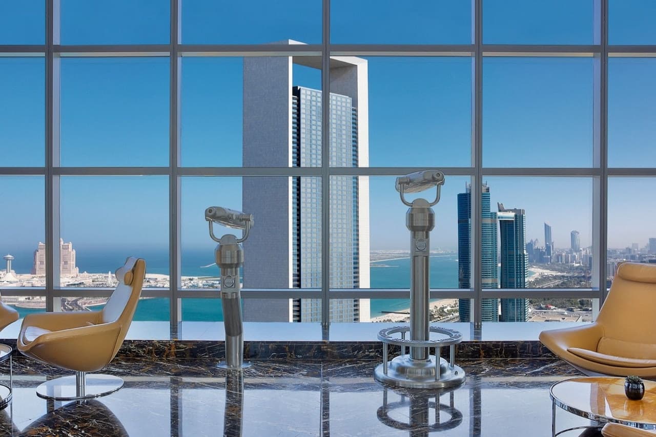 Etihad Towers Observation Deck at 300