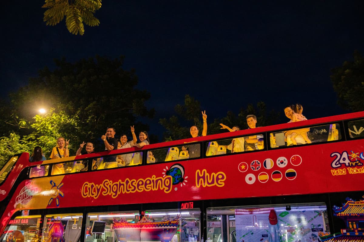 City Sightseeing Hue Hop-on Hop-off Bus Tour