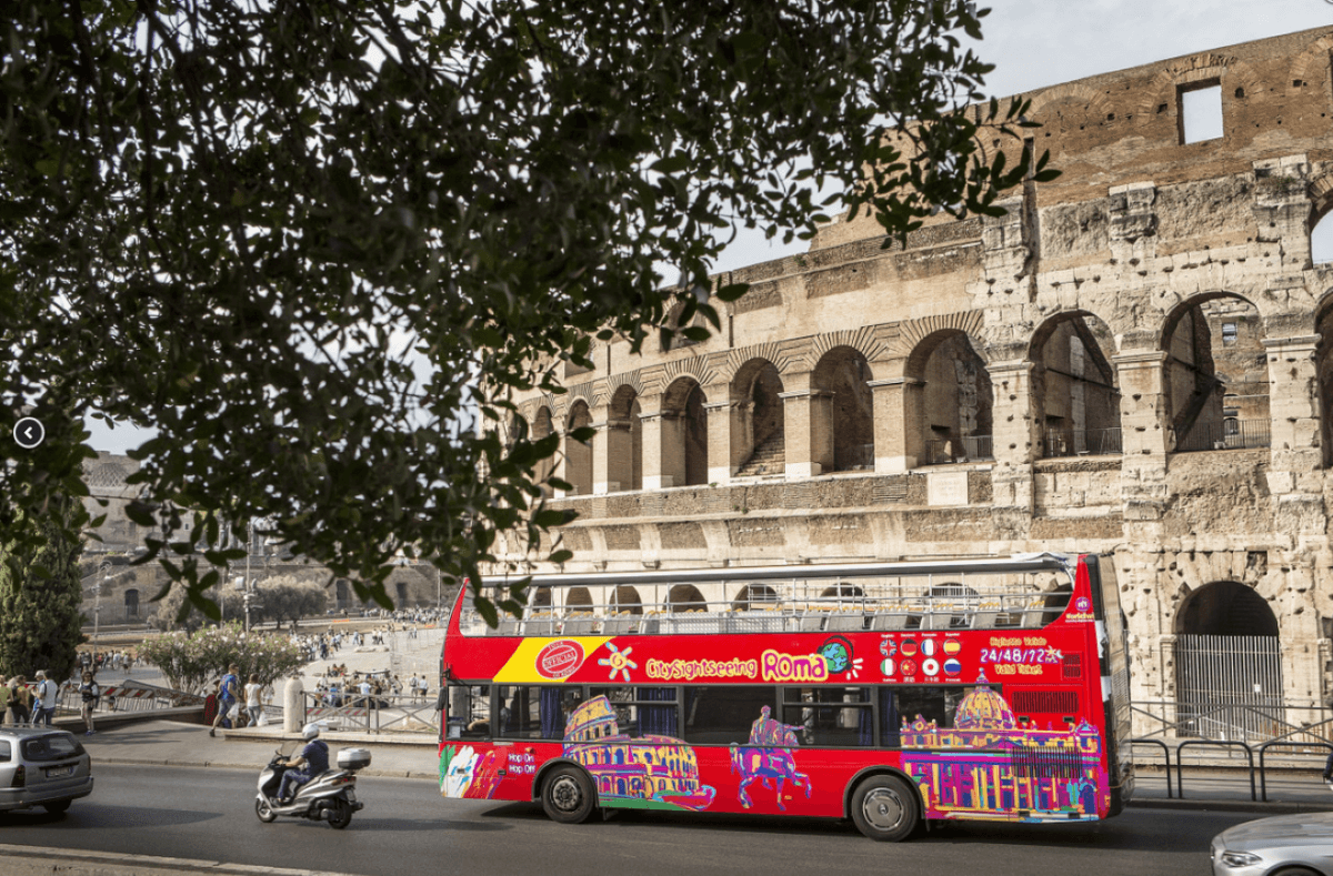 Colosseum Ticket and Rome Hop-on Hop-off Bus Tour - City Sightseeing