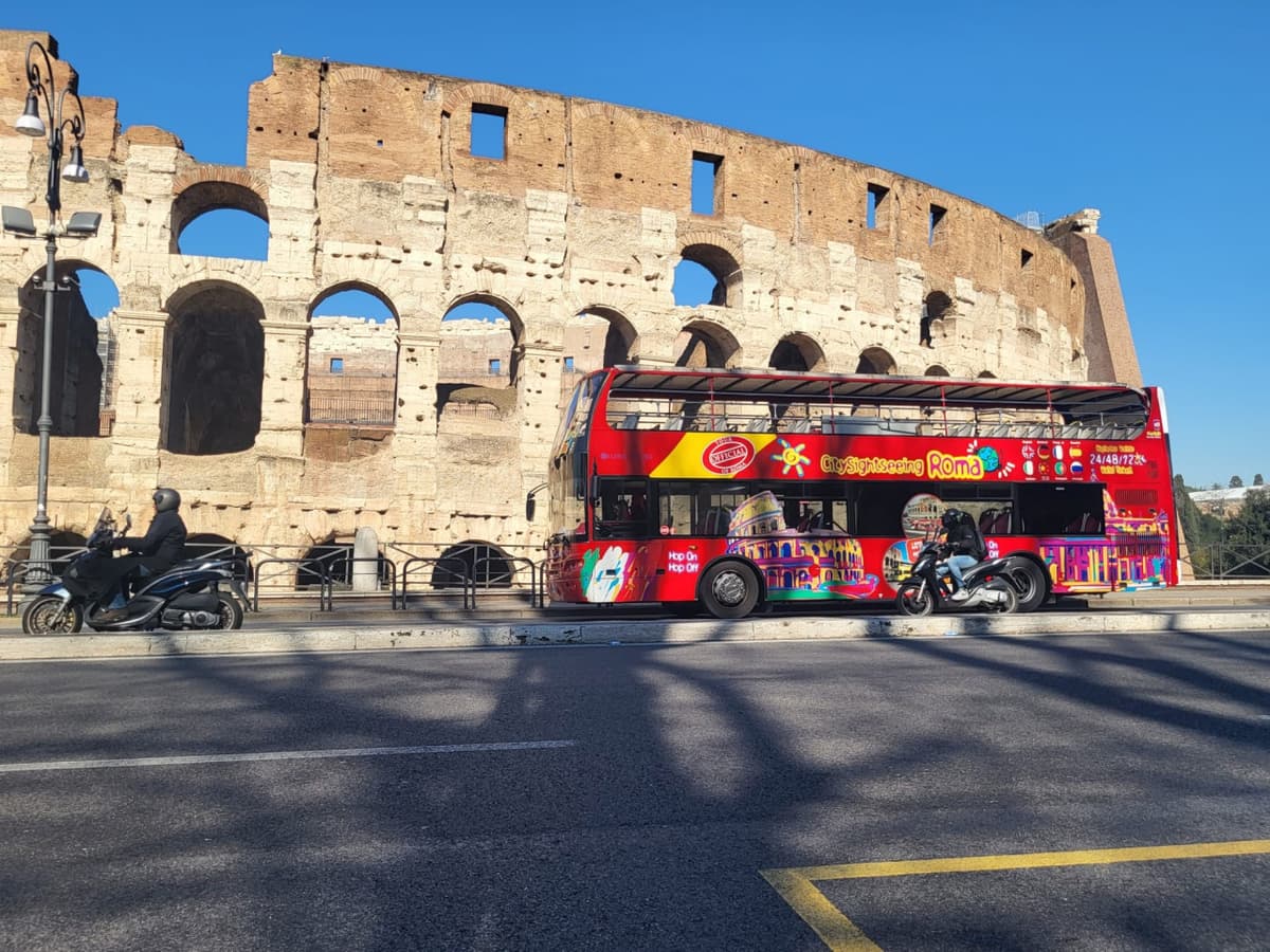 City Sightseeing Rome Hop-on Hop-off Bus Tour