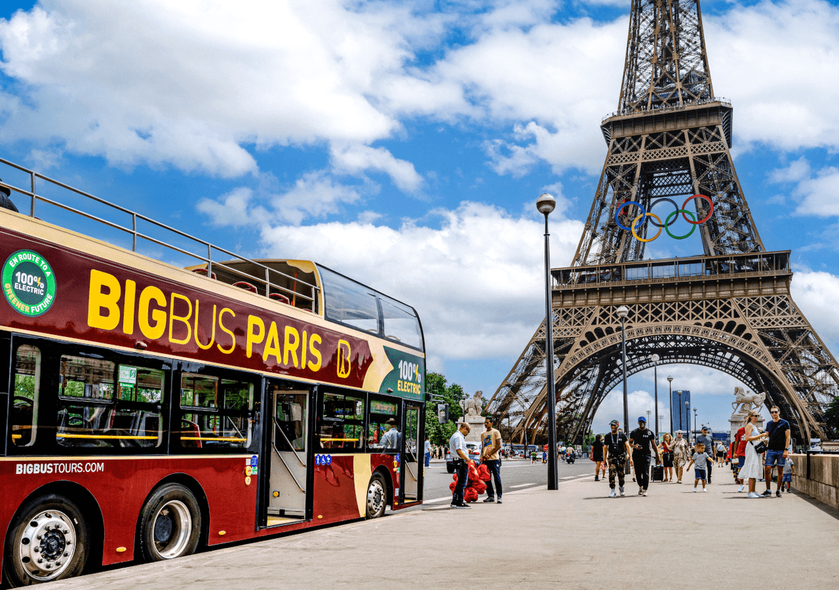 Big Bus Paris Hop-on Hop-off Bus Tour