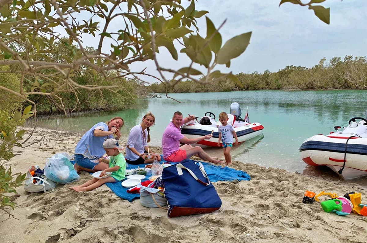 Yas Island Self-Drive Rhino Rider Speedboat Tour