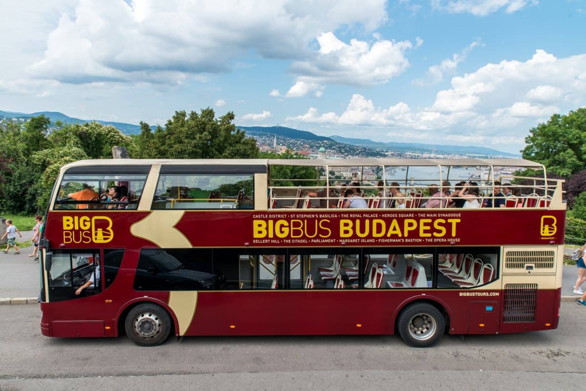 Big Bus Budapest Hop-on Hop-off Bus Tour