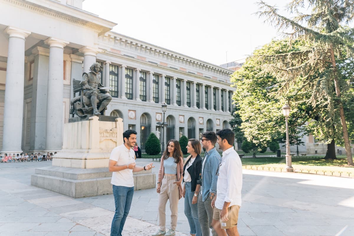 Madrid Walking Tour with High-Speed Train Transfer from Barcelona and Prado Museum Admission