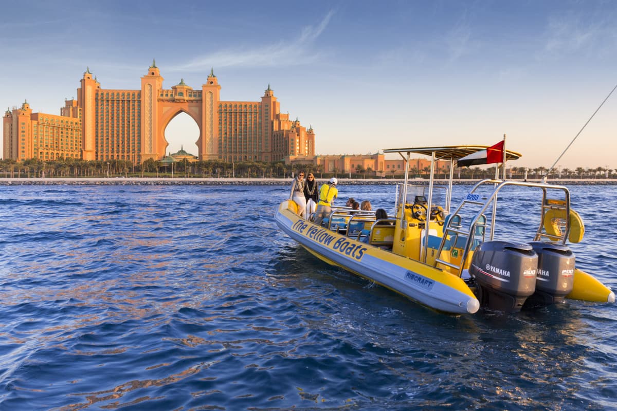 The Yellow Boats Dubai Speedboat Tour