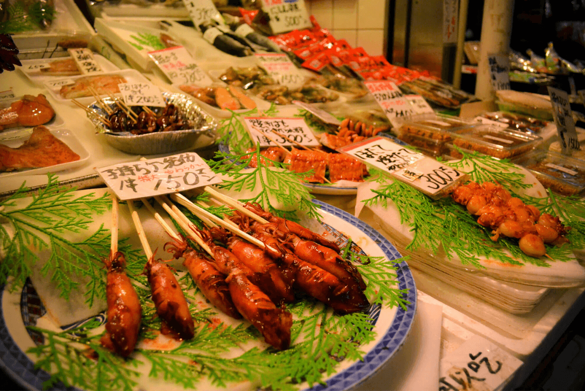 Kyoto Nishiki Market Food Tour