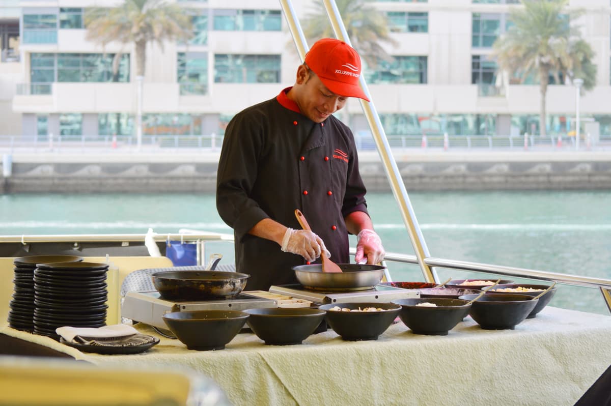 Dubai Marina Sunset or Dinner Cruise with Live Music