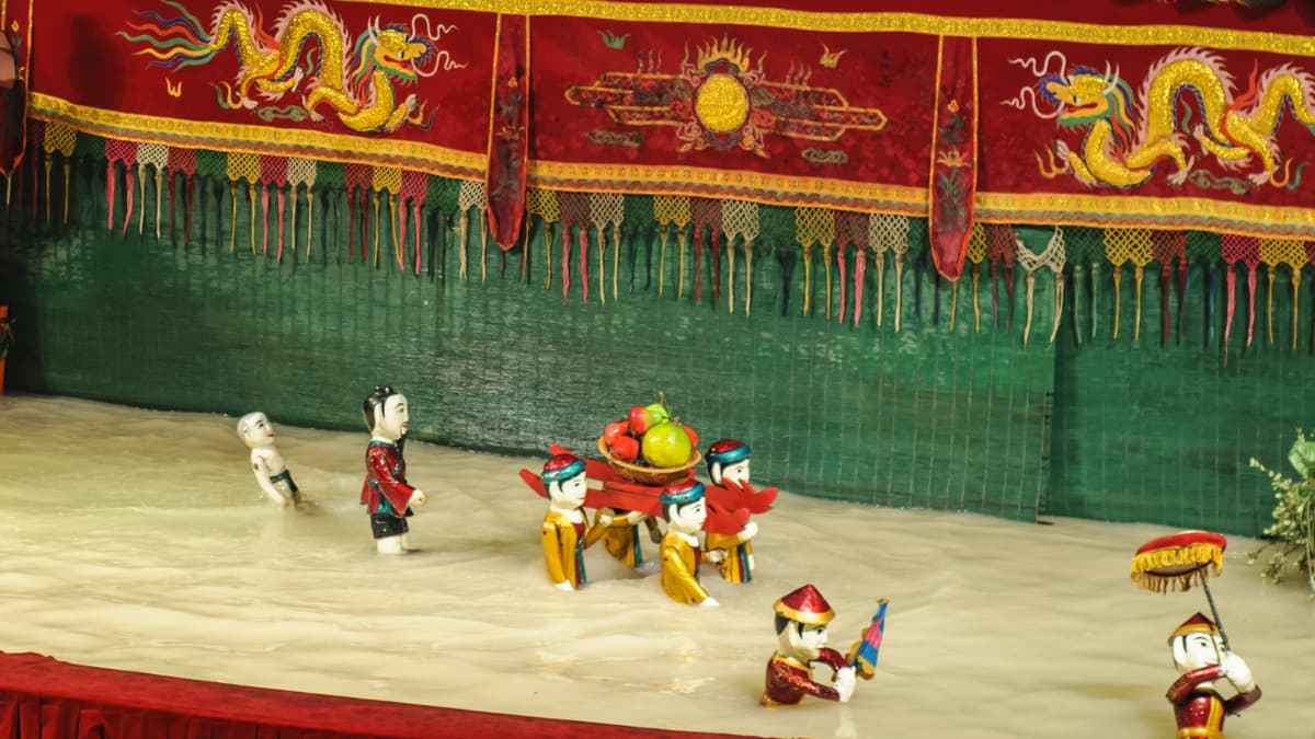 Ho Chi Minh City Traditional Vietnamese Water Puppet Show with Dinner
