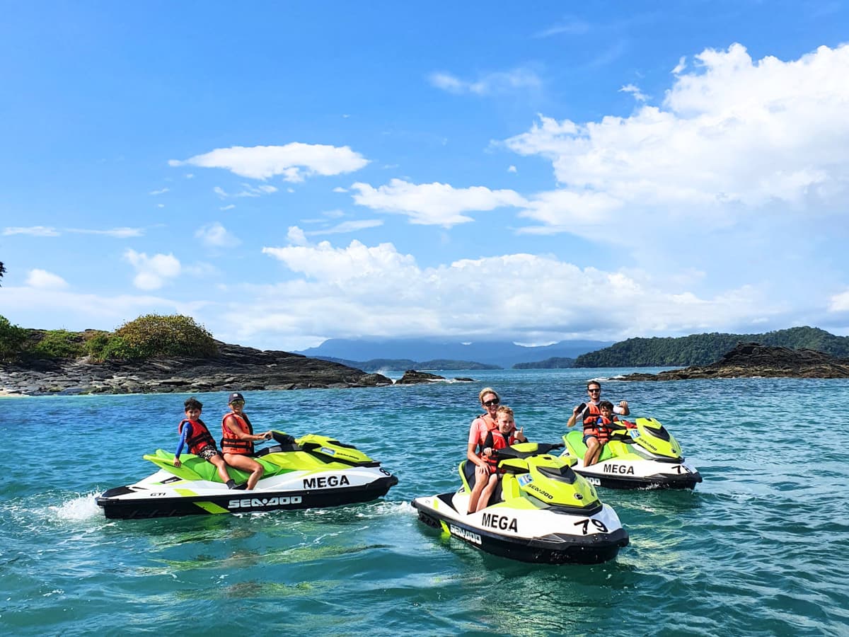 Langkawi Island Hopping Tour by Jet Ski with Mega Water Sports