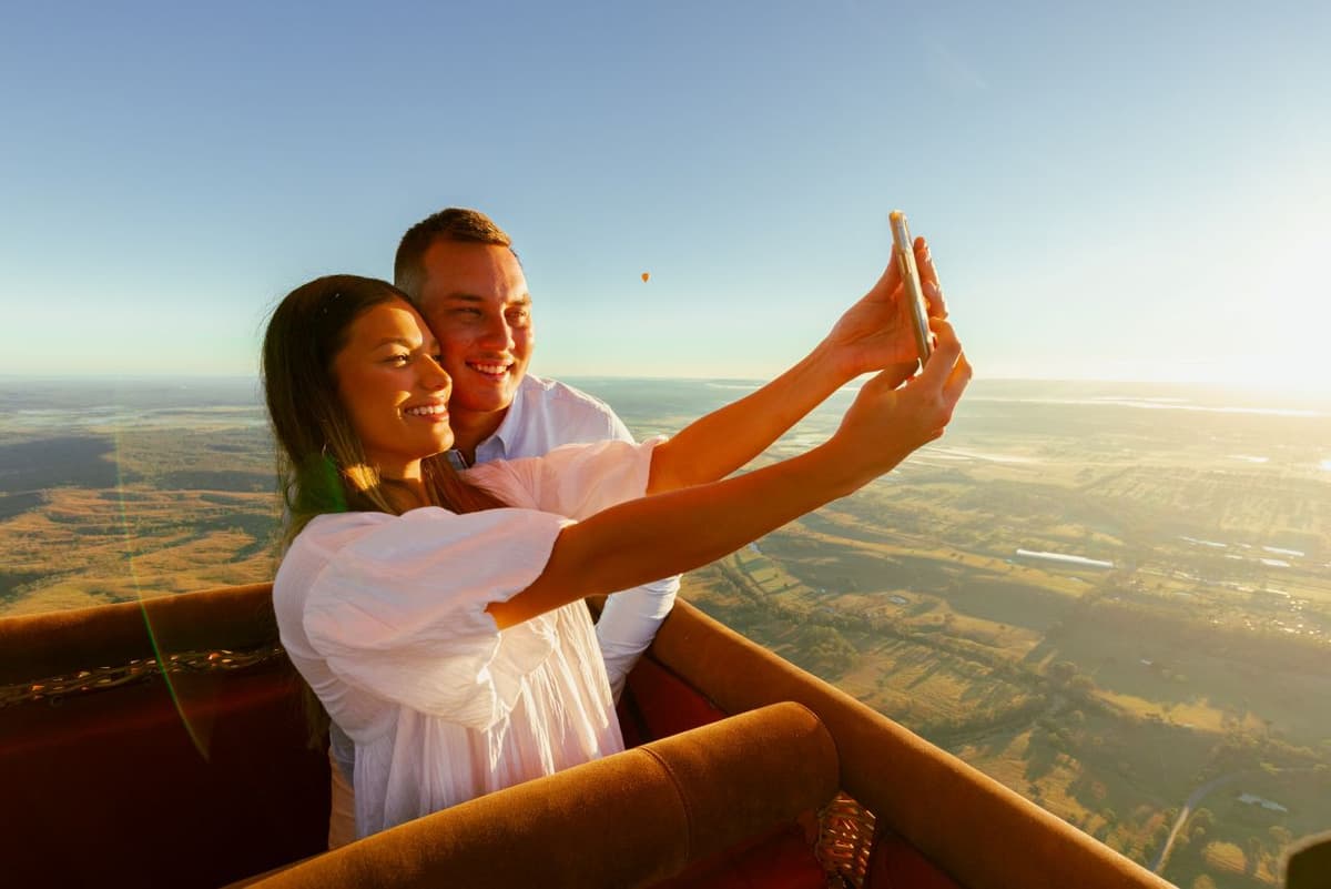 Hot Air Balloon Flight over Gold Coast with Optional upgrade to Breakfast