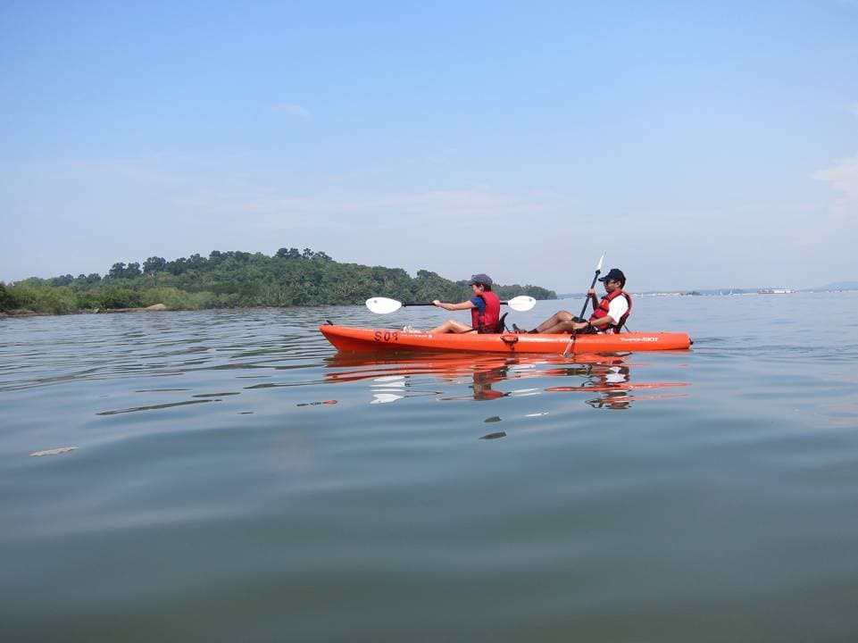 Kayaking at Ketam Island