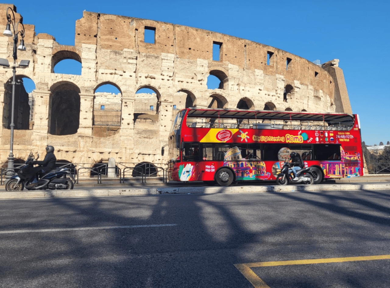Colosseum Ticket and Rome Hop-on Hop-off Bus Tour - City Sightseeing