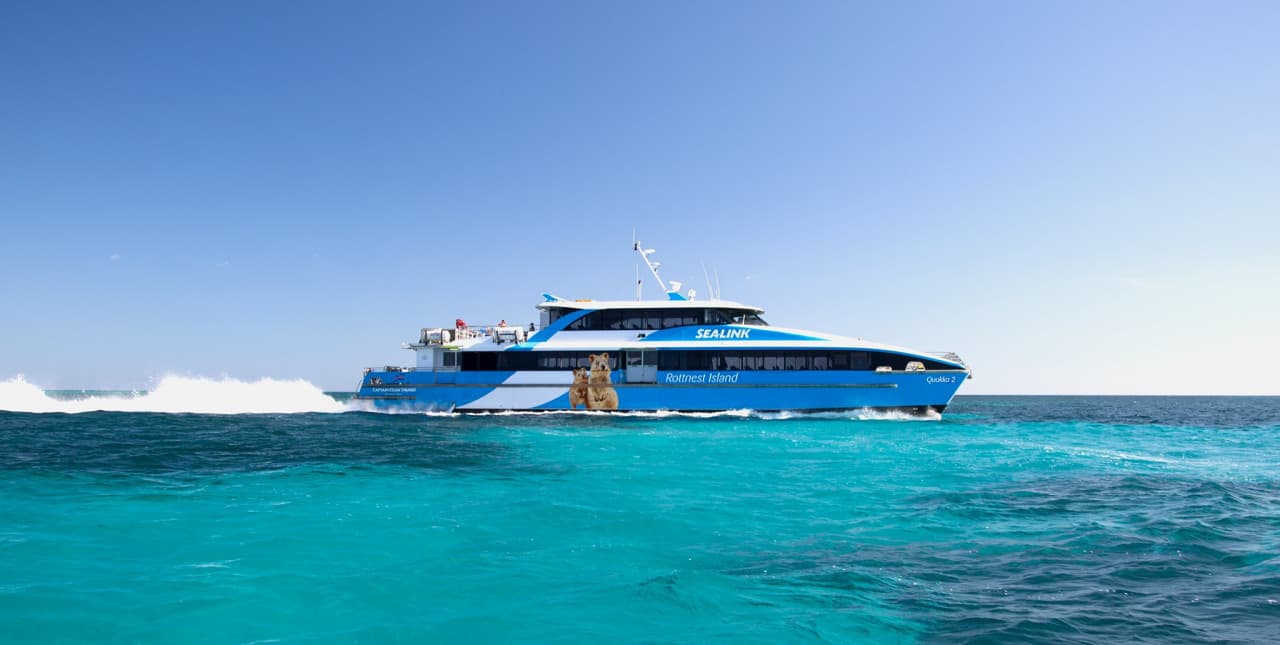 Rottnest Island Bayseeker Bus Tour with Round Trip SeaLink Ferry Transfer