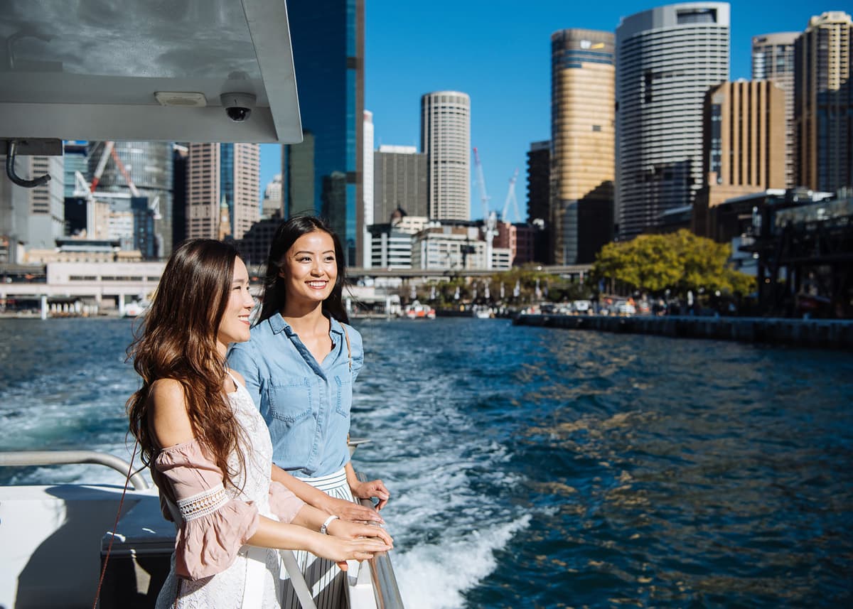 Sydney Harbour Whale Watching Cruise aboard Captain Cook Cruises