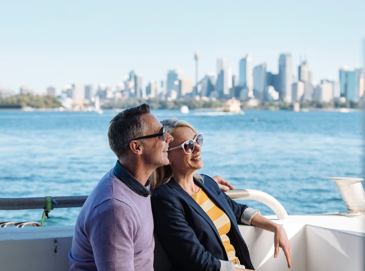 Sydney Harbour Whale Watching Cruise aboard Captain Cook Cruises