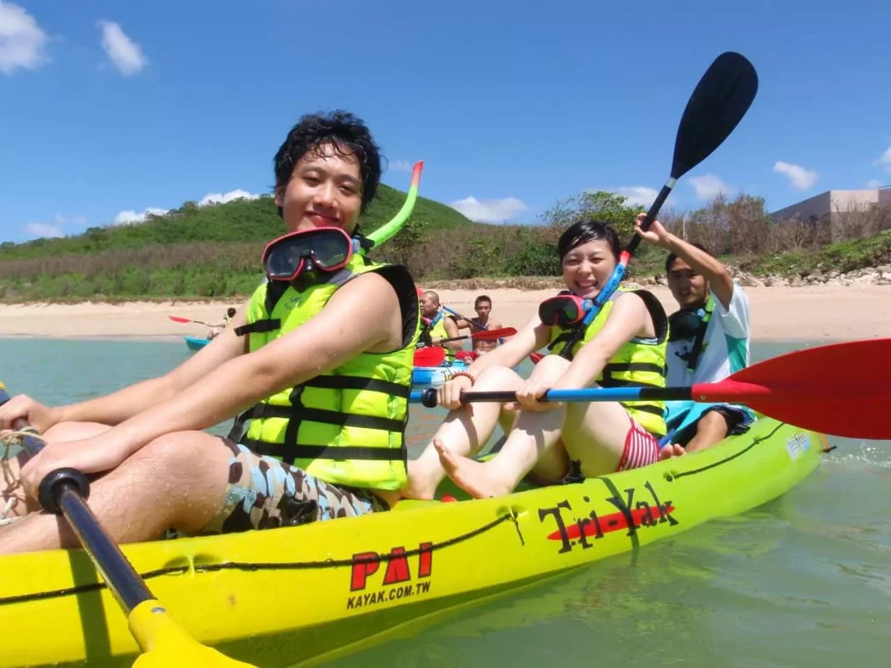 Kayaking and Snorkelling at Houbihu