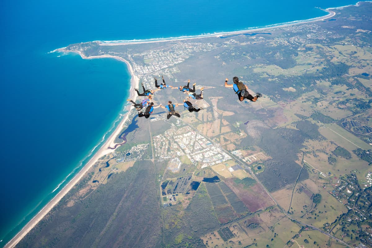 Tandem Skydiving Experience Byron Bay