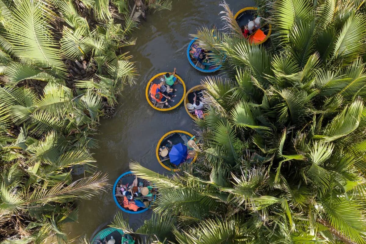 Hoi An Coconut Forest Basket Boat Ride