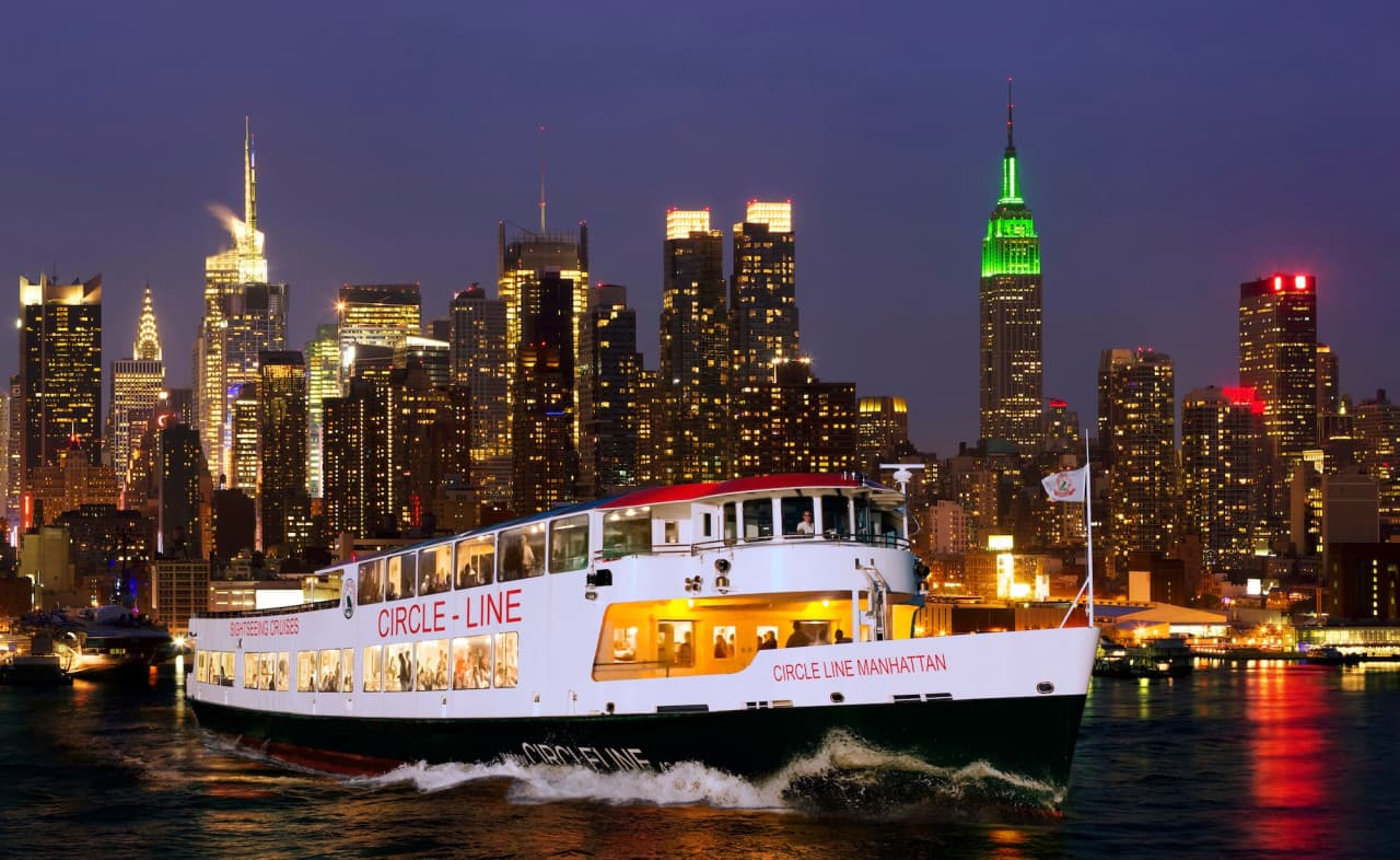 Circle Line "NYC Harbor Lights" Evening Cruise (2 hours): Reserved Straight-to-Board Ticket