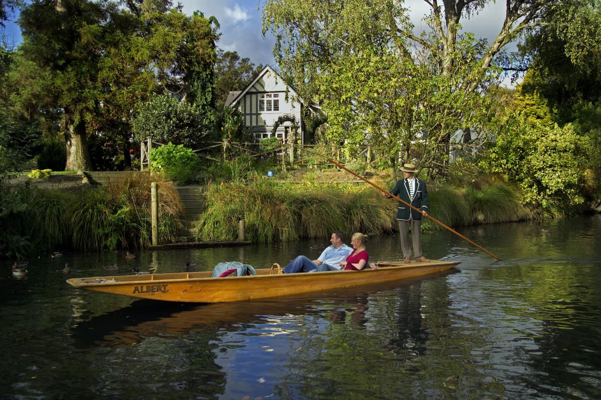 Punting on the Avon