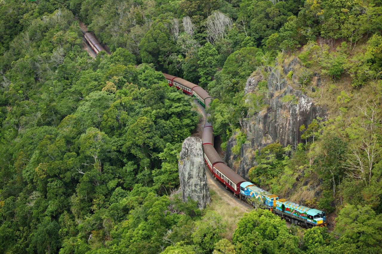Full-Day Kuranda Tour with Skyrail Cableway, Scenic Railway, Rainforestation and Butterfly Sanctuary