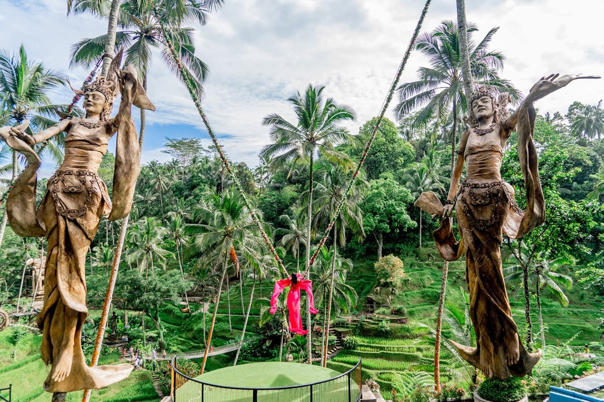 Alas Harum Bali: Swing, Skybike, and Zipline